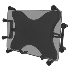ram mounts ram-hol-un9u x-grip universal holder for 9"-10" tablets compatible with ram b 1" and c 1.5" size round ball bases