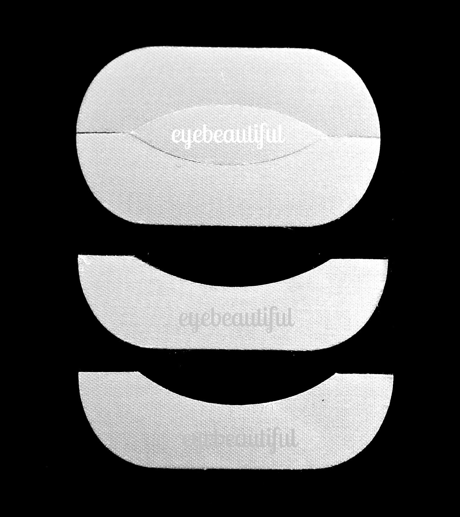 50 Pairs- Eyelash Extension Silk & Lint Free Under Eye Pad Stickers By Eye Beautiful