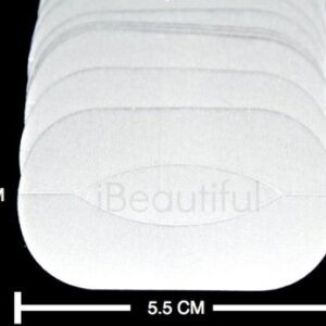 50 Pairs- Eyelash Extension Silk & Lint Free Under Eye Pad Stickers By Eye Beautiful