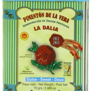 La Dalia Sweet Smoked Paprika from Spain, 2.469 Oz