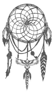 dream catcher temporary tattoo x 3