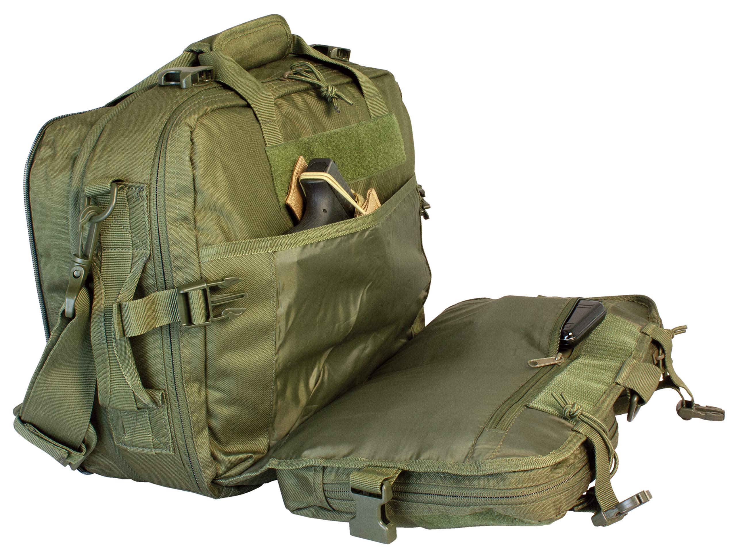 Red Rock Outdoor Gear Navigator Laptop Bag (Olive Drab)