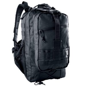 red rock outdoor gear summit backpack (black)