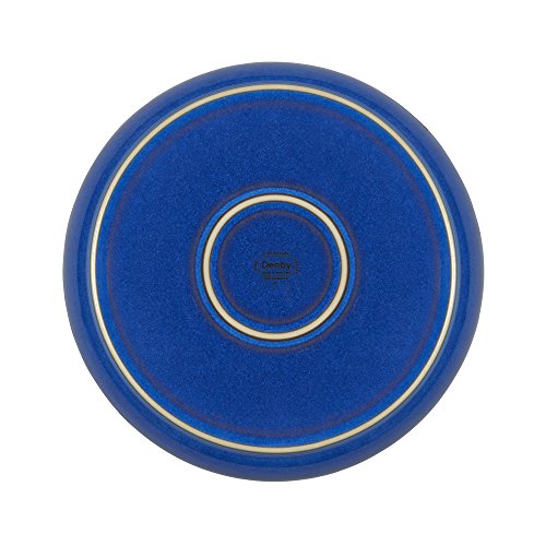 Denby Imperial Blue Coupe Dinner Plate, Royal Blue