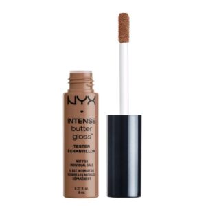nyx professional makeup intense butter gloss, cinnamon roll, 0.27 fluid ounce