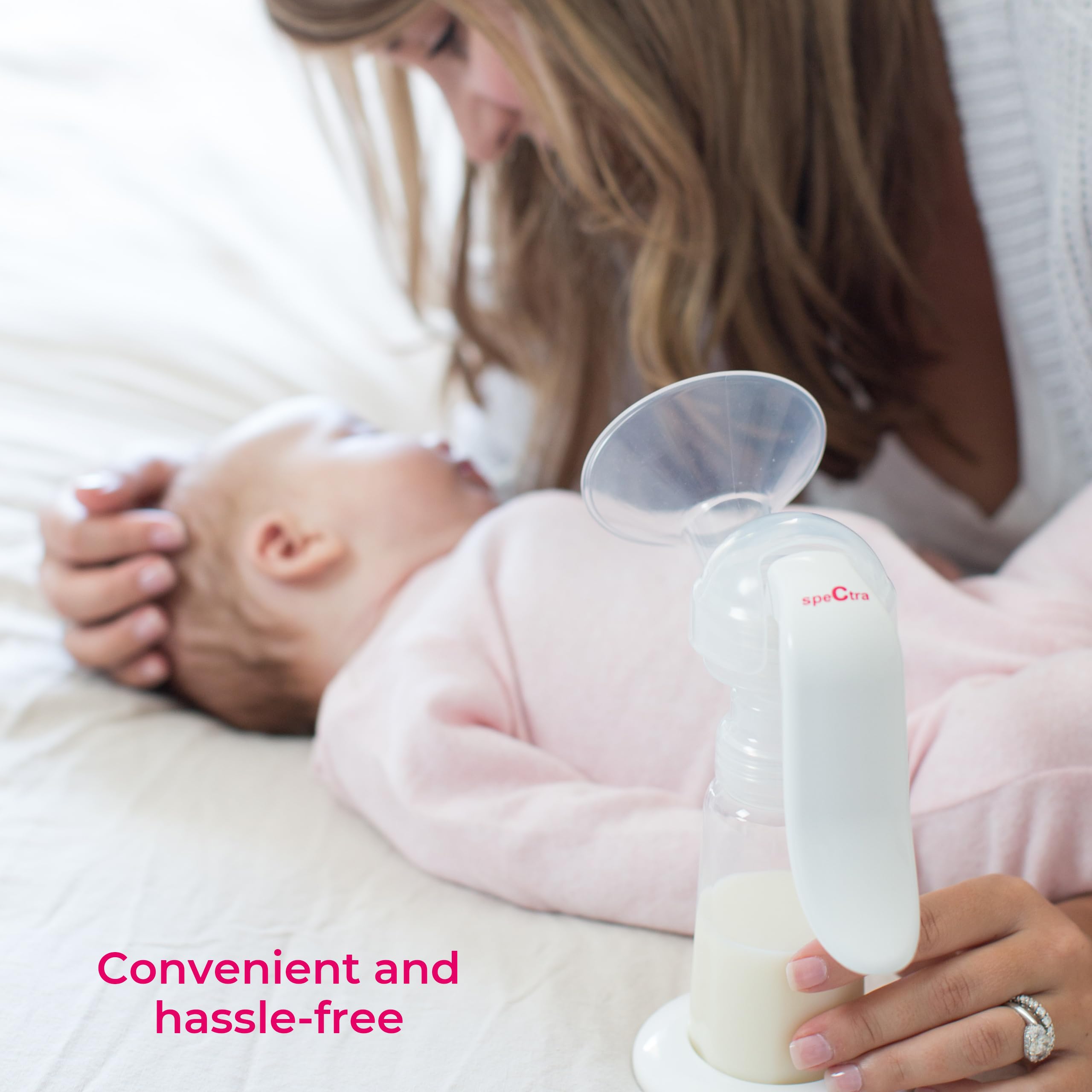 Spectra Manual Breast Pump - with Massager Insert