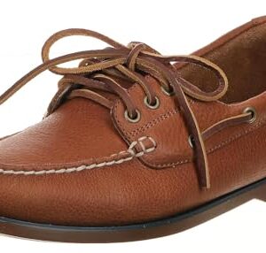 Polo Ralph Lauren Men's Bienne Boat Shoe, Tan, 8 Medium US