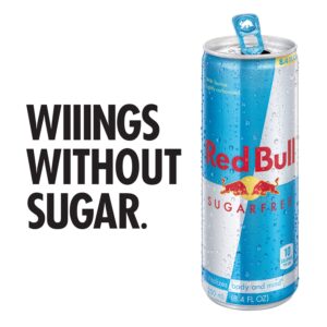 Red Bull Sugar Free, 8.4-Ounce Cans 2 pack of 12 (total count 24)