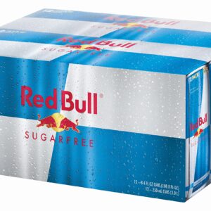 Red Bull Sugar Free, 8.4-Ounce Cans 2 pack of 12 (total count 24)