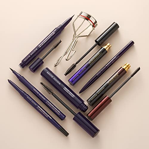 Kevyn Aucoin The Precision Liquid Liner, Black: Easy use with a glide-on felt tip eyeliner. Ultrafine precise applicator for sharp lines. Light to heavy application. Smudge-proof. All day long wear.