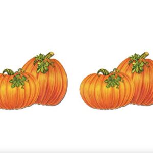 Decorative Packaged Pumpkin Cutouts, 16-Inch