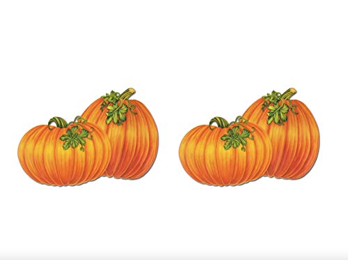 Decorative Packaged Pumpkin Cutouts, 16-Inch