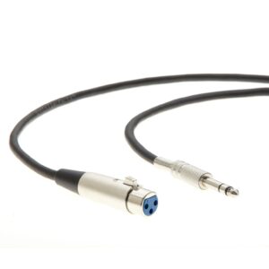 installerparts xlr female to 1/4" stereo male microphone cable - 100 feet - compatible with amplifiers, instruments, and more!