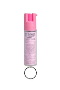 sabre red sabre protector dog spray with key ring, 14 bursts, 12-foot (4-meter) range, humane dog attack deterrent, maximum strength allowed by epa