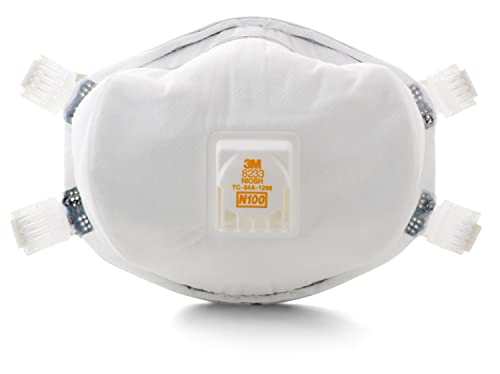 3M Particulate Respirator 8233, N100 (1 Piece)