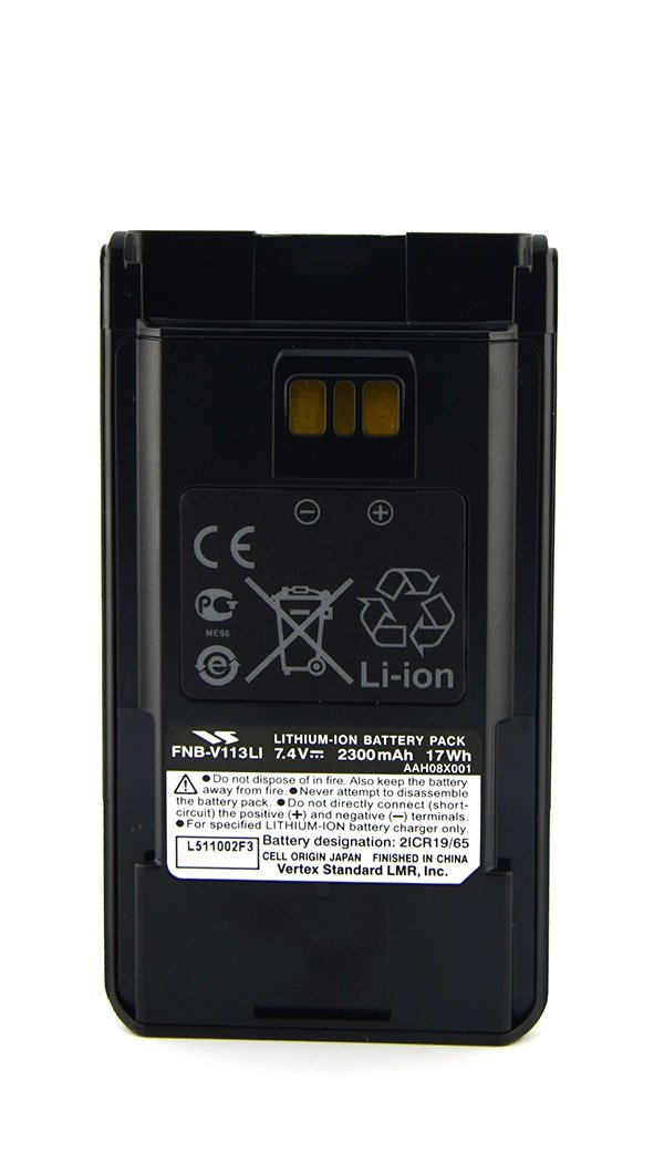 Vertex FNB-V113Li 7.4 Volt, 2300 mAh Lithium Ion Battery (Black)