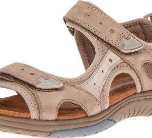 Cobb Hill womens Fiona athletic sandals, Taupe, 8.5 US