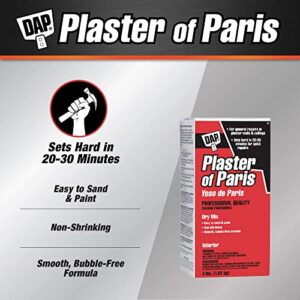 DAP 10318 Paris Plaster, 4 LB, White, 64 Ounce