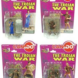 Dragon Models USA 1:24 Scale Historical Figures The Trojan War Set of 4