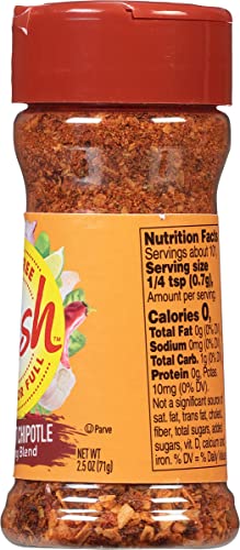 Dash Salt-Free Seasoning Blend, Southwest Chipotle, 2.5 Ounce