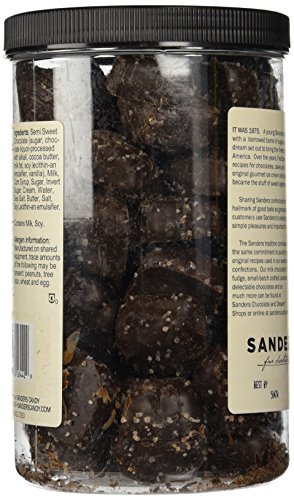 Sanders Dark Chocolate Sea Salt Caramels - 36 ounces (2.25 pounds)