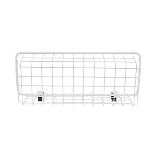 Spectrum Diversified Grid Storage Basket, Small, White