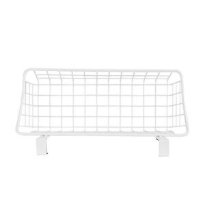 Spectrum Diversified Grid Storage Basket, Small, White