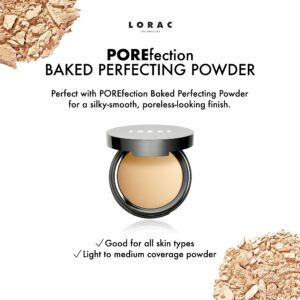 LORAC POREfection Baked Perfecting Powder | Powder Foundation Makeup | Setting Powder, 0.21 Ounce (Pack of 1)