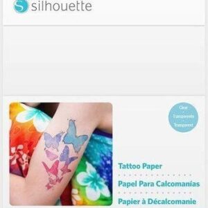 Silhouette Temporary Tattoo Paper (2 pack)