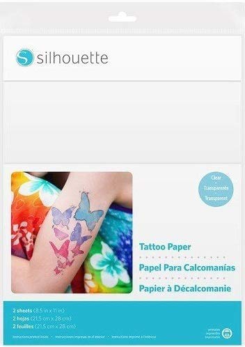 Silhouette Temporary Tattoo Paper (2 pack)