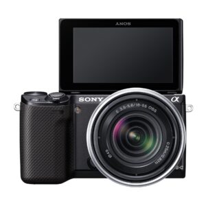 Sony NEX-5RK/B 16.1 MP Mirrorless Digital Camera with 18-55mm Lenses (Black)