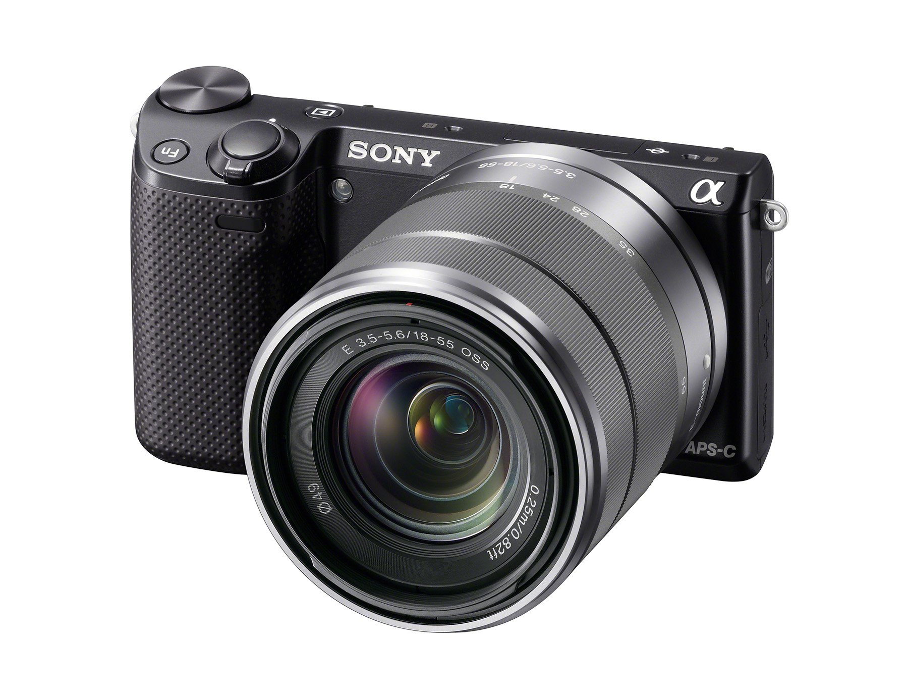 Sony NEX-5RK/B 16.1 MP Mirrorless Digital Camera with 18-55mm Lenses (Black)