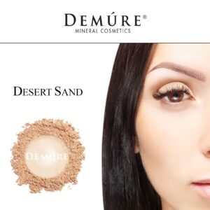 Demure Mineral Make Up (Desert Sand) Eye Shadow, Matte Eyeshadow, Loose Powder, Eye Makeup, Professional Makeup