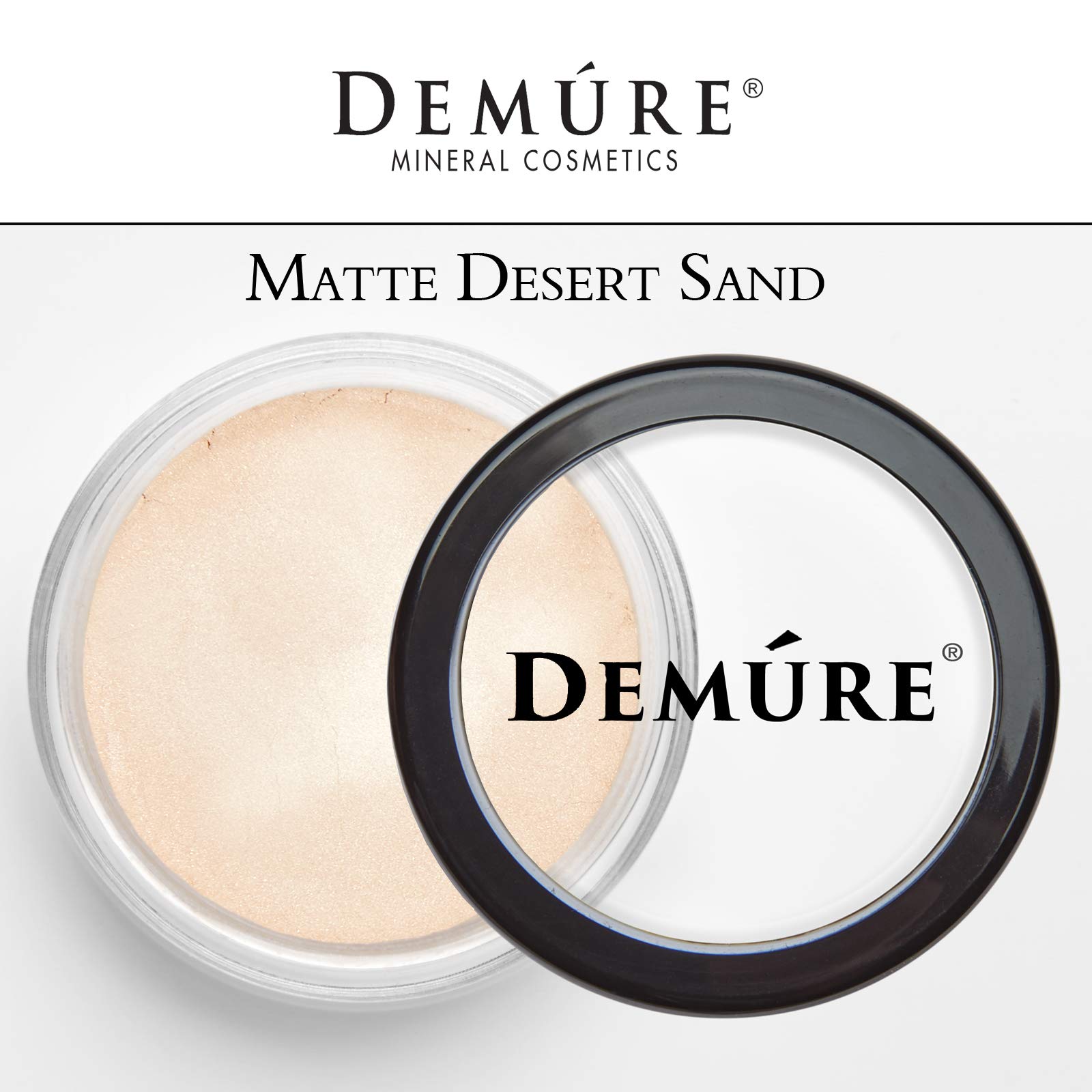 Demure Mineral Make Up (Desert Sand) Eye Shadow, Matte Eyeshadow, Loose Powder, Eye Makeup, Professional Makeup