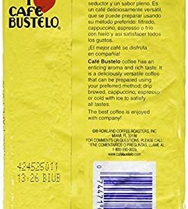 Café Bustelo Coffee, Espresso Ground Coffee Brick, 10 Ounces, 6 Count