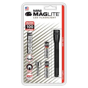 Maglite Mini LED 2-Cell AAA Flashlight Black - SP32016