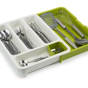 Joseph Joseph DrawerStore Expandable Cutlery Tray, Green