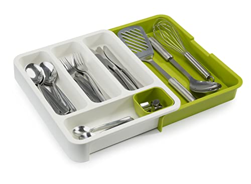 Joseph Joseph DrawerStore Expandable Cutlery Tray, Green