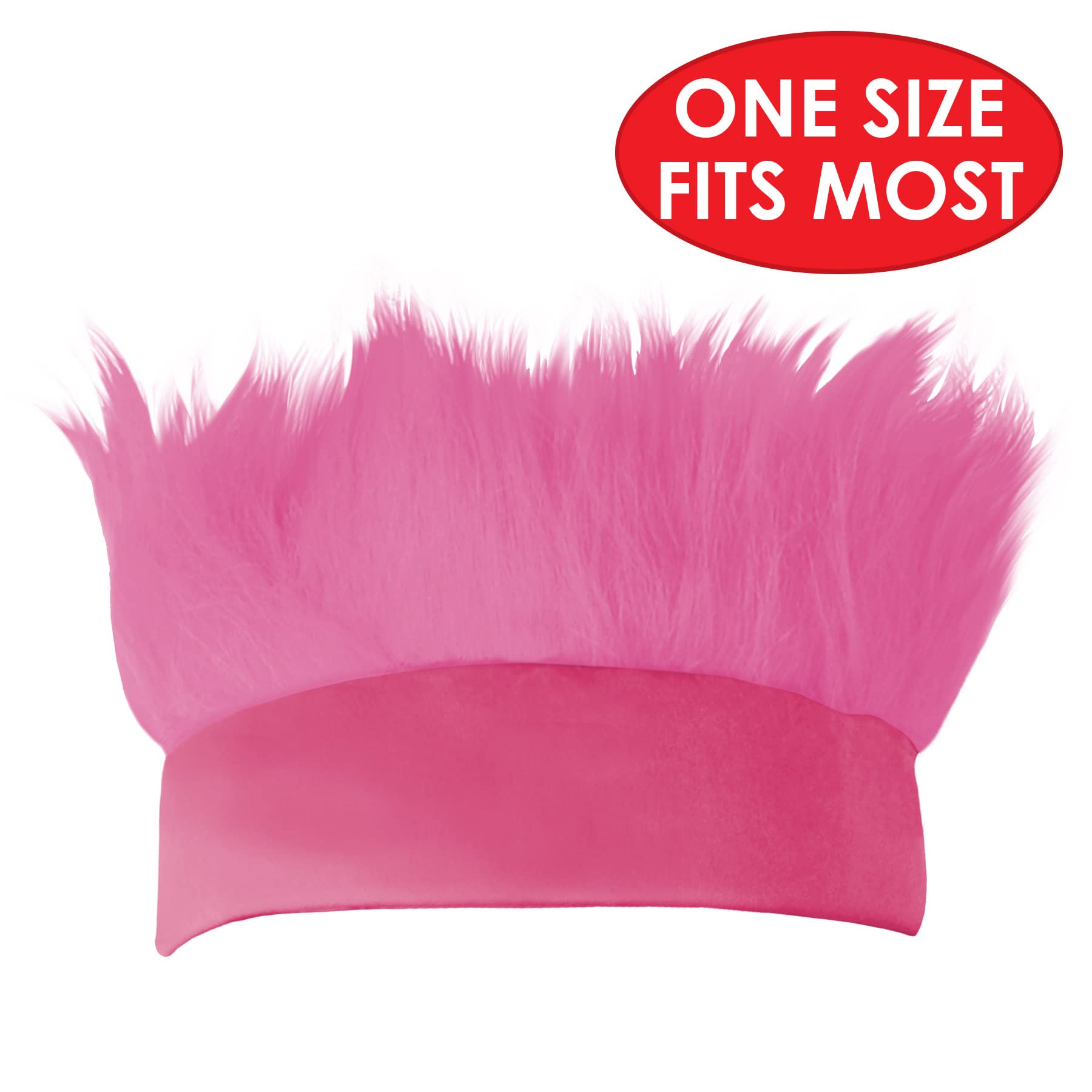 Beistle Pink Hairy Headband