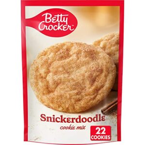 betty crocker snickerdoodle cookie mix, 17.9 oz.