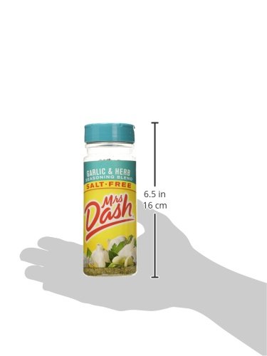 Dash Salt-Free Seasoning Blend, Garlic & Herb, 6.75 Ounce