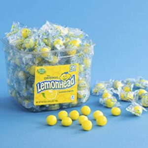 Lemonhead Hard Lemon Candy, Individually Wrapped Candy (150 Count)