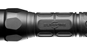 SureFire G2X Tactical Single-Output LED Flashlight with Tactical tailcap click switch, Black