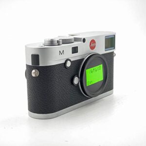 Leica 10771 M 24MP RangeFinder Camera with 3-Inch TFT LCD Screen - Body Only (Silver/Black)