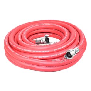 Interstate Pneumatics HJ19-100E Jack Hammer Red Rhino Rubber Hose 3/4 Inch x 100 Feet 300 PSI