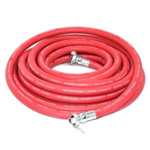 Interstate Pneumatics HJ19-100E Jack Hammer Red Rhino Rubber Hose 3/4 Inch x 100 Feet 300 PSI