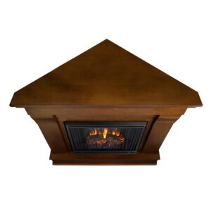 Real Flame 5950E Chateau Corner Electric Fireplace, Small, Espresso