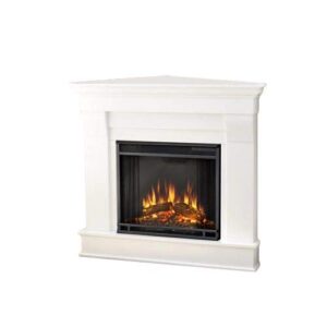 Real Flame 5950E Chateau Corner Electric Fireplace, Small, Espresso