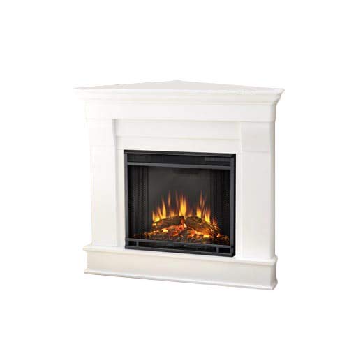 Real Flame 5950E Chateau Corner Electric Fireplace, Small, Espresso