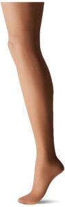 hanes silk reflections women's plus-size enhanced toe pantyhose, barely there, 2